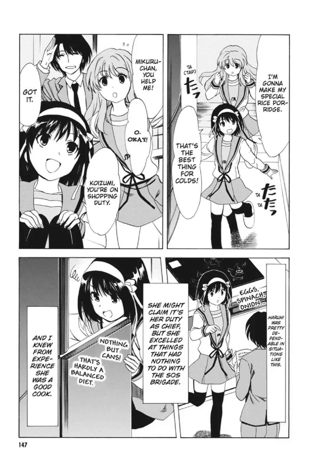 Suzumiya Haruhi no Yuuutsu Chapter 89 page 9 - Chapter 89: The Surprise of Haruhi Suzumiya I