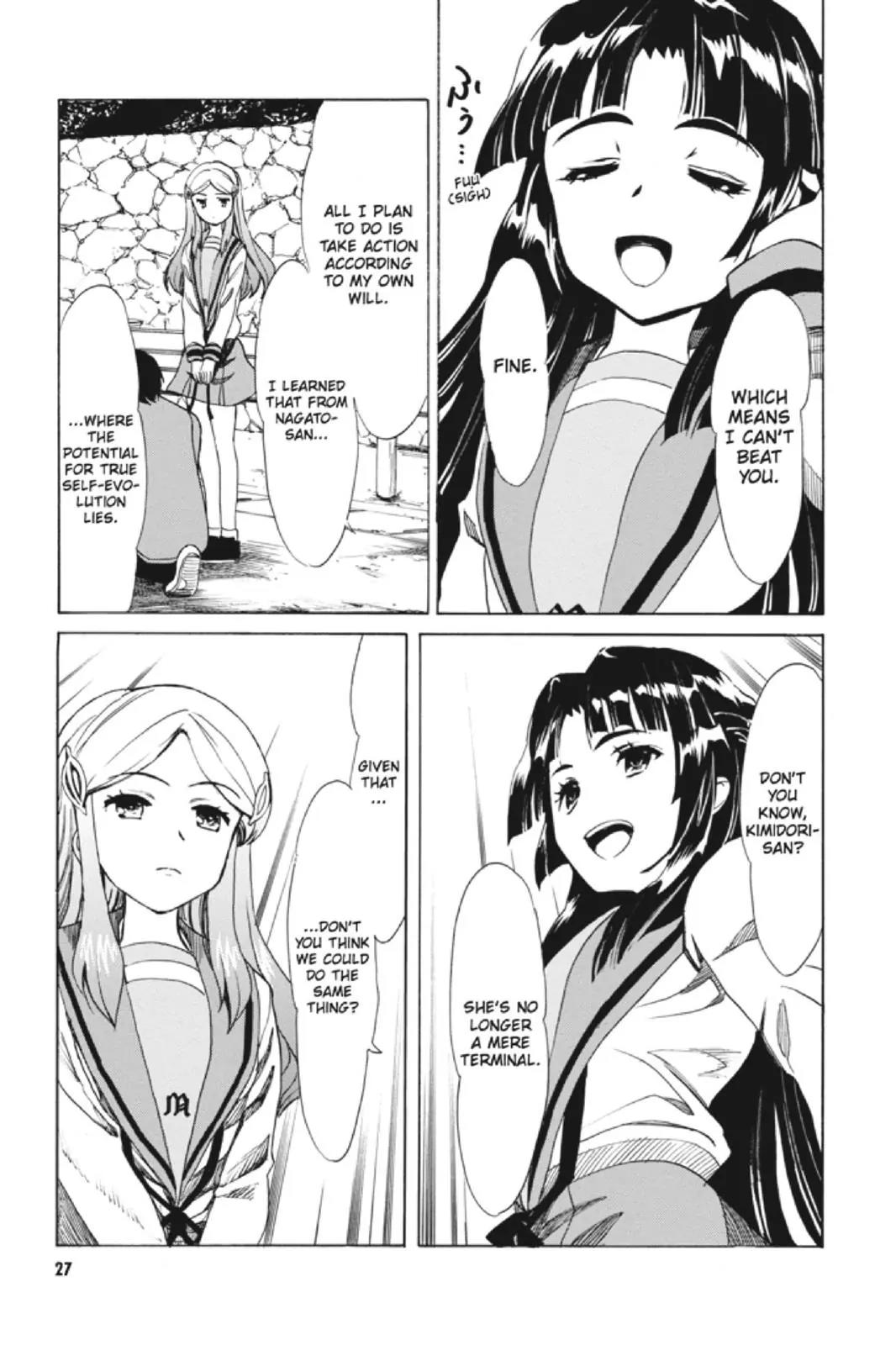 Suzumiya Haruhi no Yuuutsu Chapter 90 page 29 - Chapter 90: The Surprise of Haruhi Suzumiya II