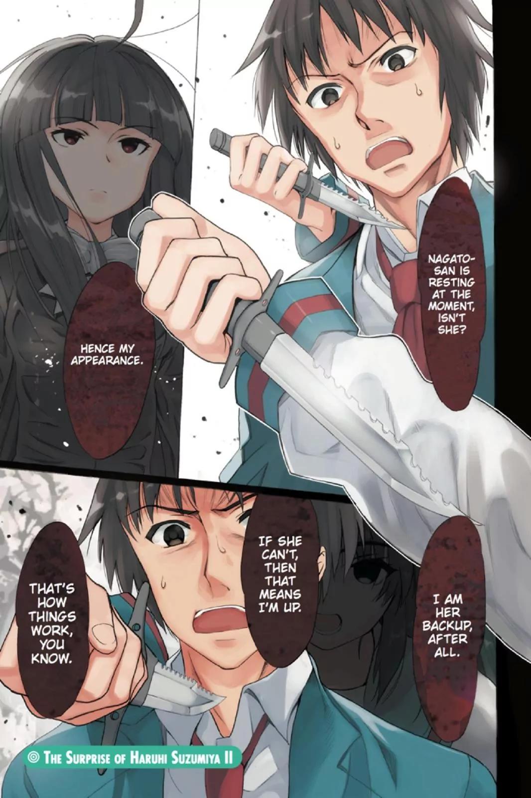 Suzumiya Haruhi no Yuuutsu Chapter 90 page 3 - Chapter 90: The Surprise of Haruhi Suzumiya II