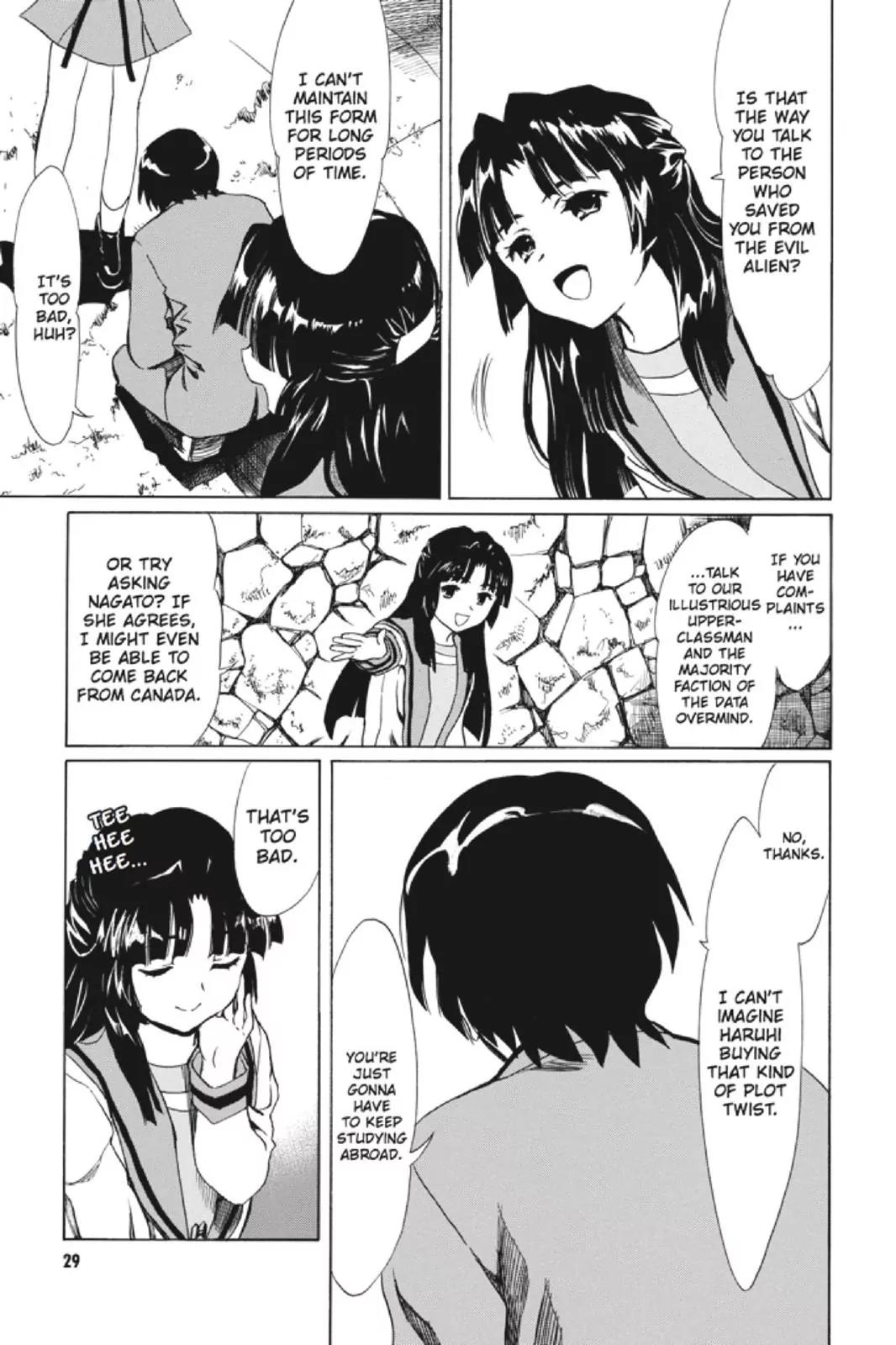 Suzumiya Haruhi no Yuuutsu Chapter 90 page 31 - Chapter 90: The Surprise of Haruhi Suzumiya II