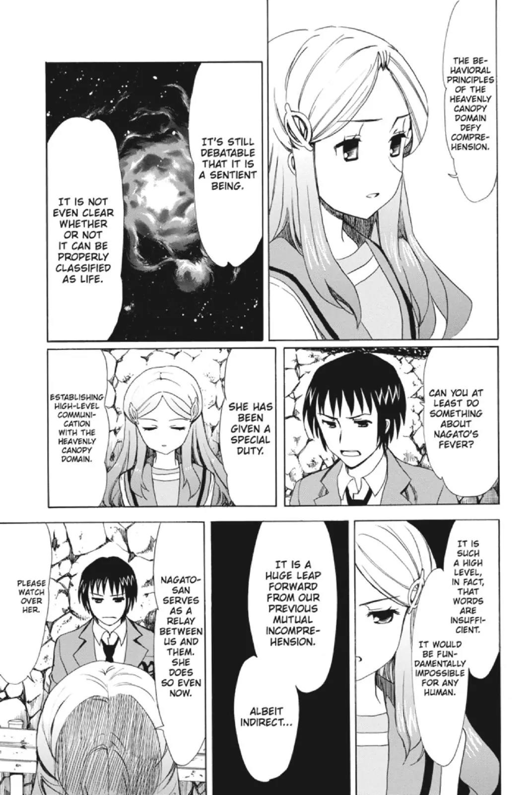Suzumiya Haruhi no Yuuutsu Chapter 90 page 35 - Chapter 90: The Surprise of Haruhi Suzumiya II