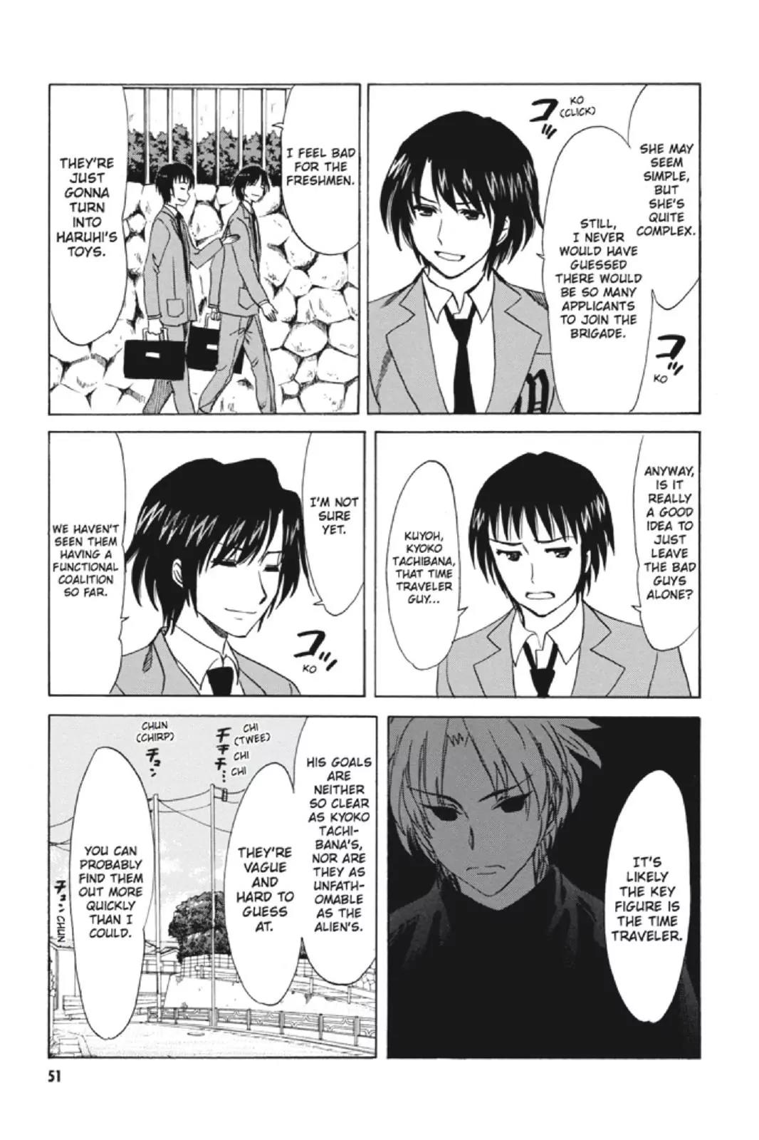 Suzumiya Haruhi no Yuuutsu Chapter 91 page 11 - Chapter 91: The Surprise of Haruhi Suzumiya III