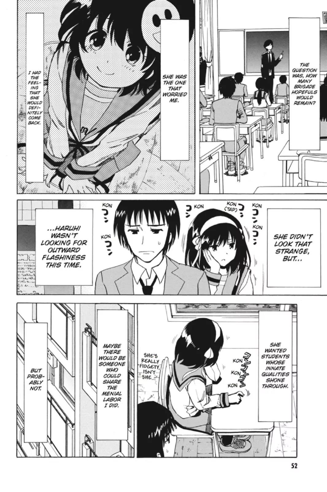 Suzumiya Haruhi no Yuuutsu Chapter 91 page 12 - Chapter 91: The Surprise of Haruhi Suzumiya III