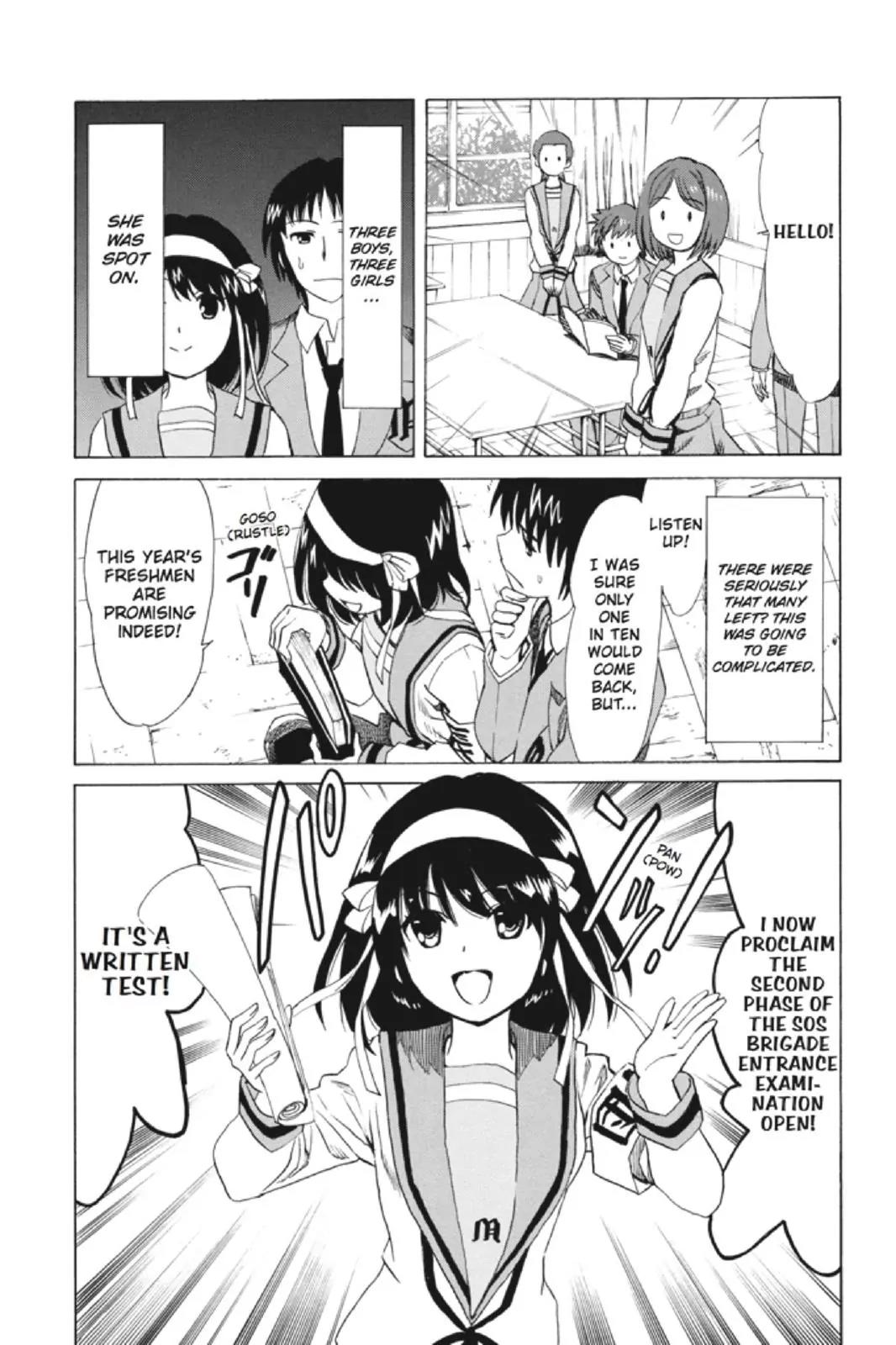 Suzumiya Haruhi no Yuuutsu Chapter 91 page 16 - Chapter 91: The Surprise of Haruhi Suzumiya III