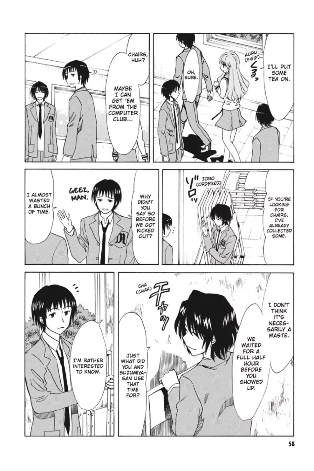 Suzumiya Haruhi no Yuuutsu Chapter 91 page 18 - Chapter 91: The Surprise of Haruhi Suzumiya III
