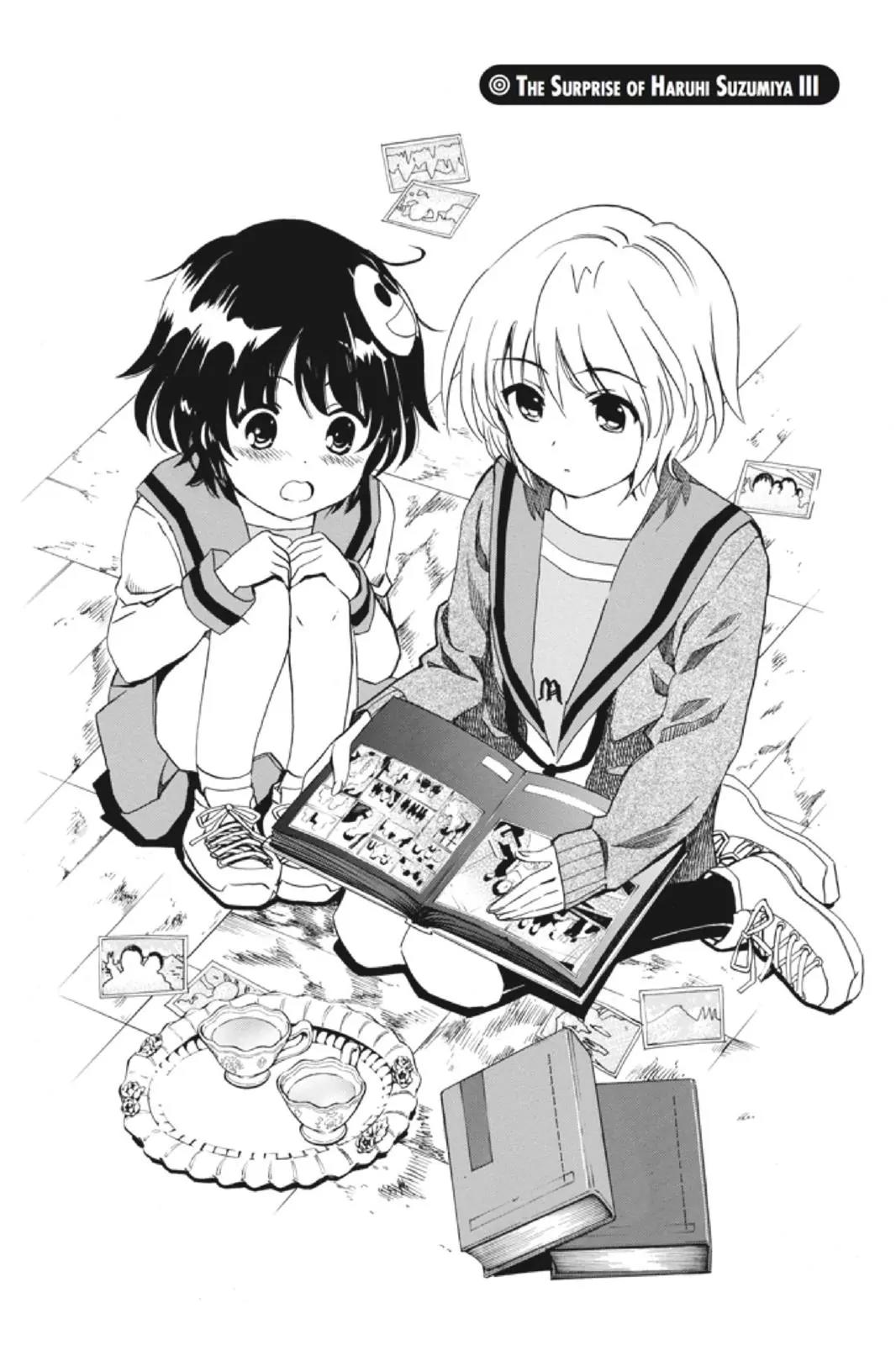 Suzumiya Haruhi no Yuuutsu Chapter 91 page 2 - Chapter 91: The Surprise of Haruhi Suzumiya III