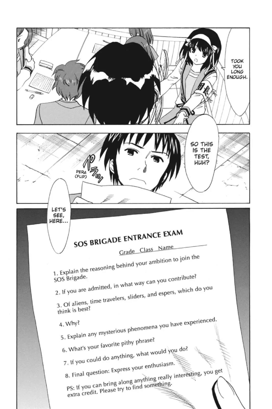 Suzumiya Haruhi no Yuuutsu Chapter 91 page 21 - Chapter 91: The Surprise of Haruhi Suzumiya III