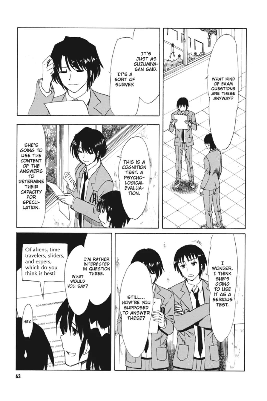Suzumiya Haruhi no Yuuutsu Chapter 91 page 23 - Chapter 91: The Surprise of Haruhi Suzumiya III