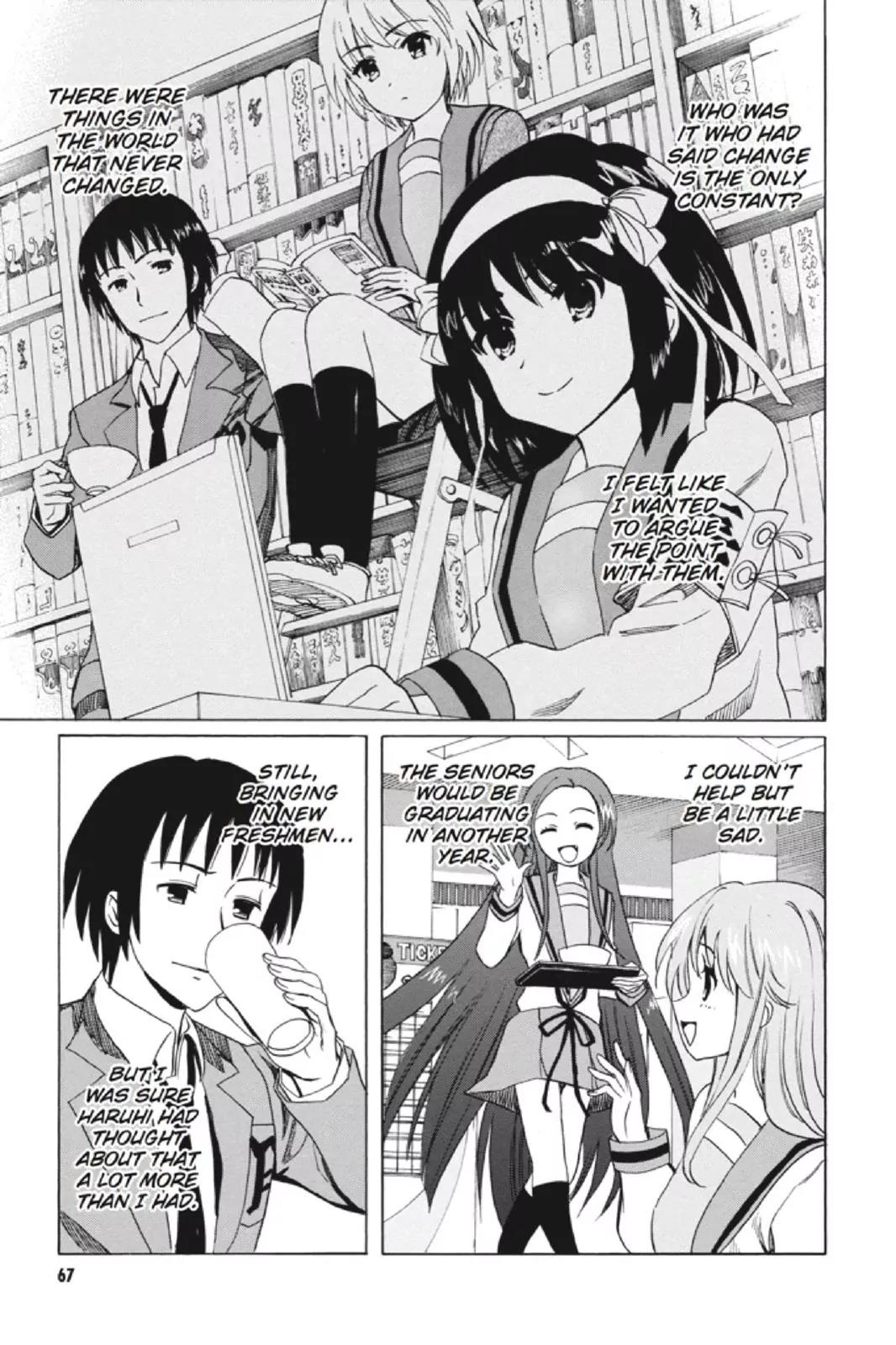 Suzumiya Haruhi no Yuuutsu Chapter 91 page 27 - Chapter 91: The Surprise of Haruhi Suzumiya III