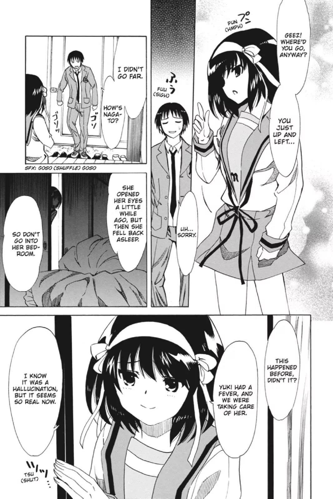 Suzumiya Haruhi no Yuuutsu Chapter 91 page 3 - Chapter 91: The Surprise of Haruhi Suzumiya III