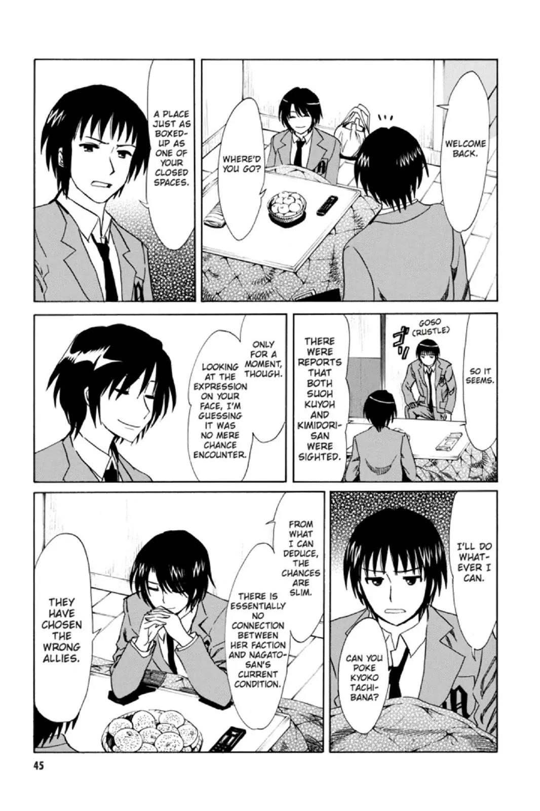 Suzumiya Haruhi no Yuuutsu Chapter 91 page 5 - Chapter 91: The Surprise of Haruhi Suzumiya III