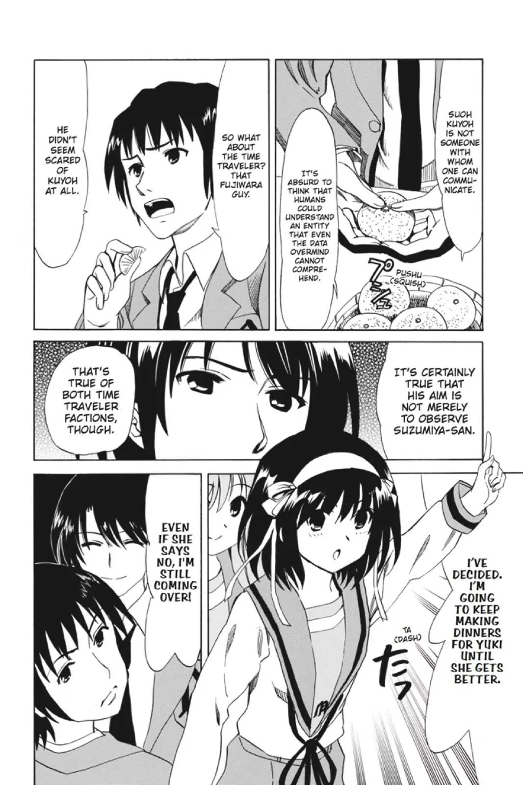 Suzumiya Haruhi no Yuuutsu Chapter 91 page 6 - Chapter 91: The Surprise of Haruhi Suzumiya III