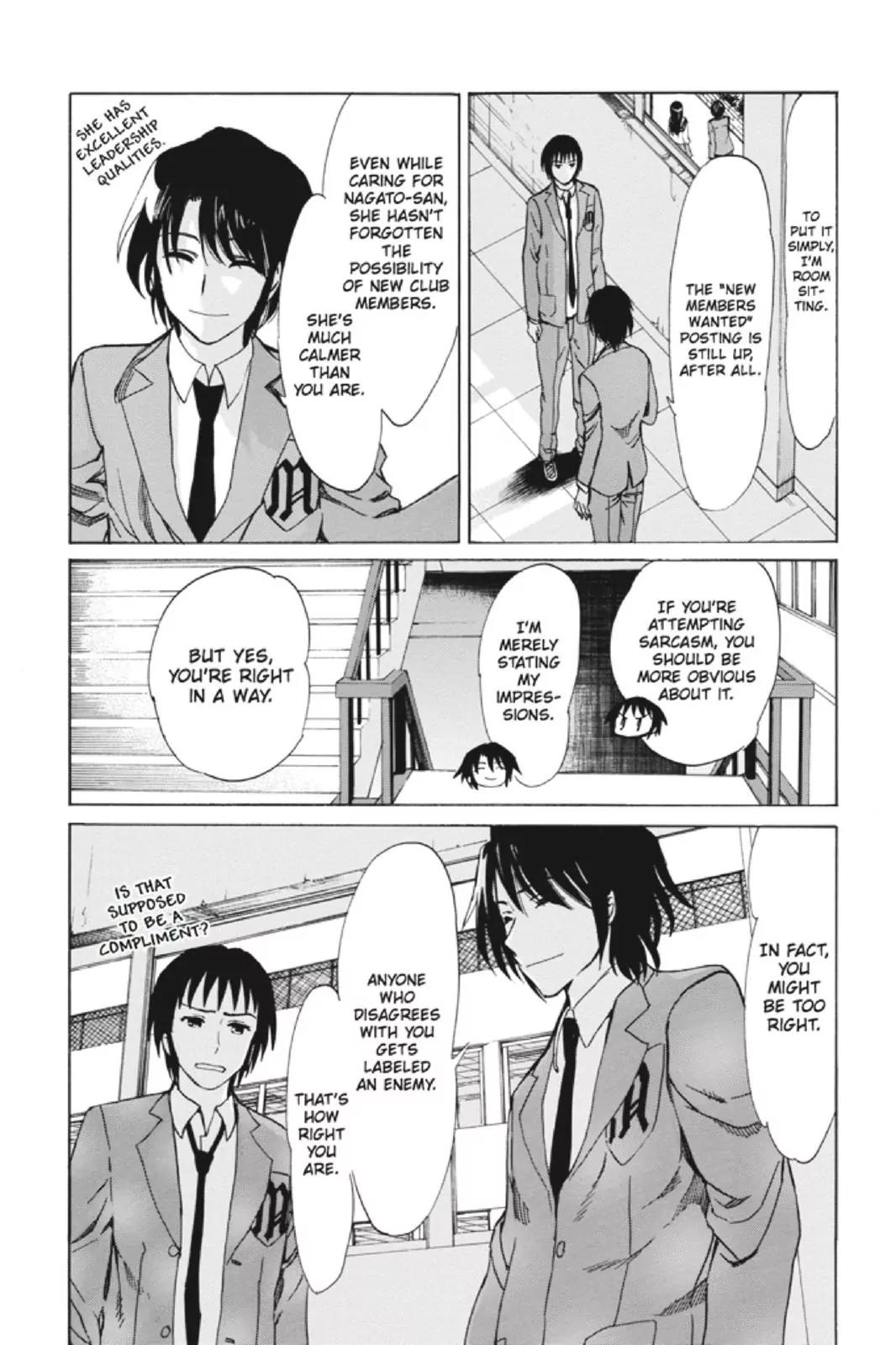 Suzumiya Haruhi no Yuuutsu Chapter 92 page 10 - Chapter 92: The Surprise of Haruhi Suzumiya IV