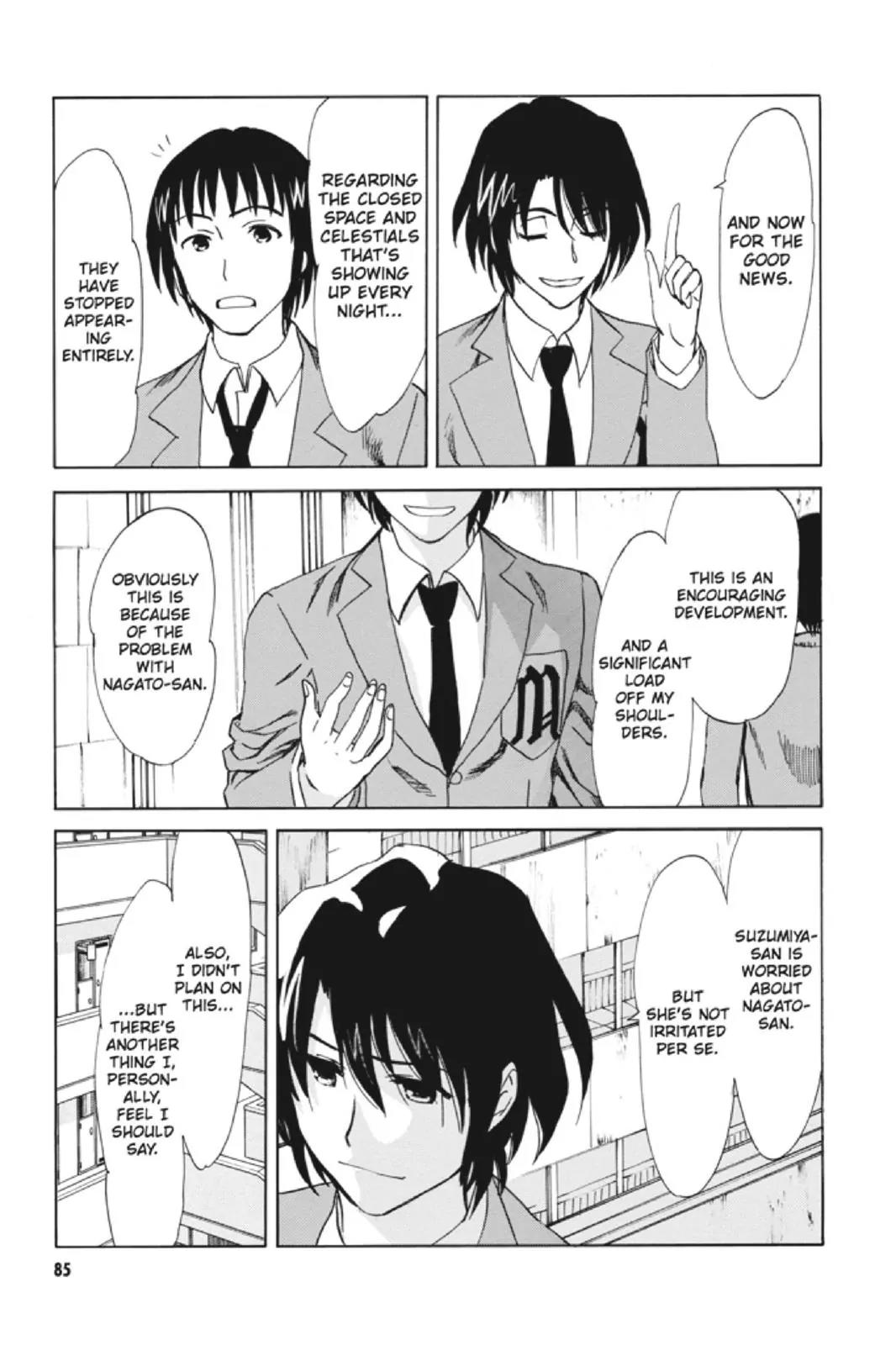 Suzumiya Haruhi no Yuuutsu Chapter 92 page 11 - Chapter 92: The Surprise of Haruhi Suzumiya IV