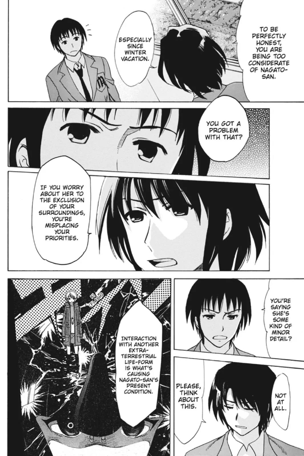 Suzumiya Haruhi no Yuuutsu Chapter 92 page 12 - Chapter 92: The Surprise of Haruhi Suzumiya IV