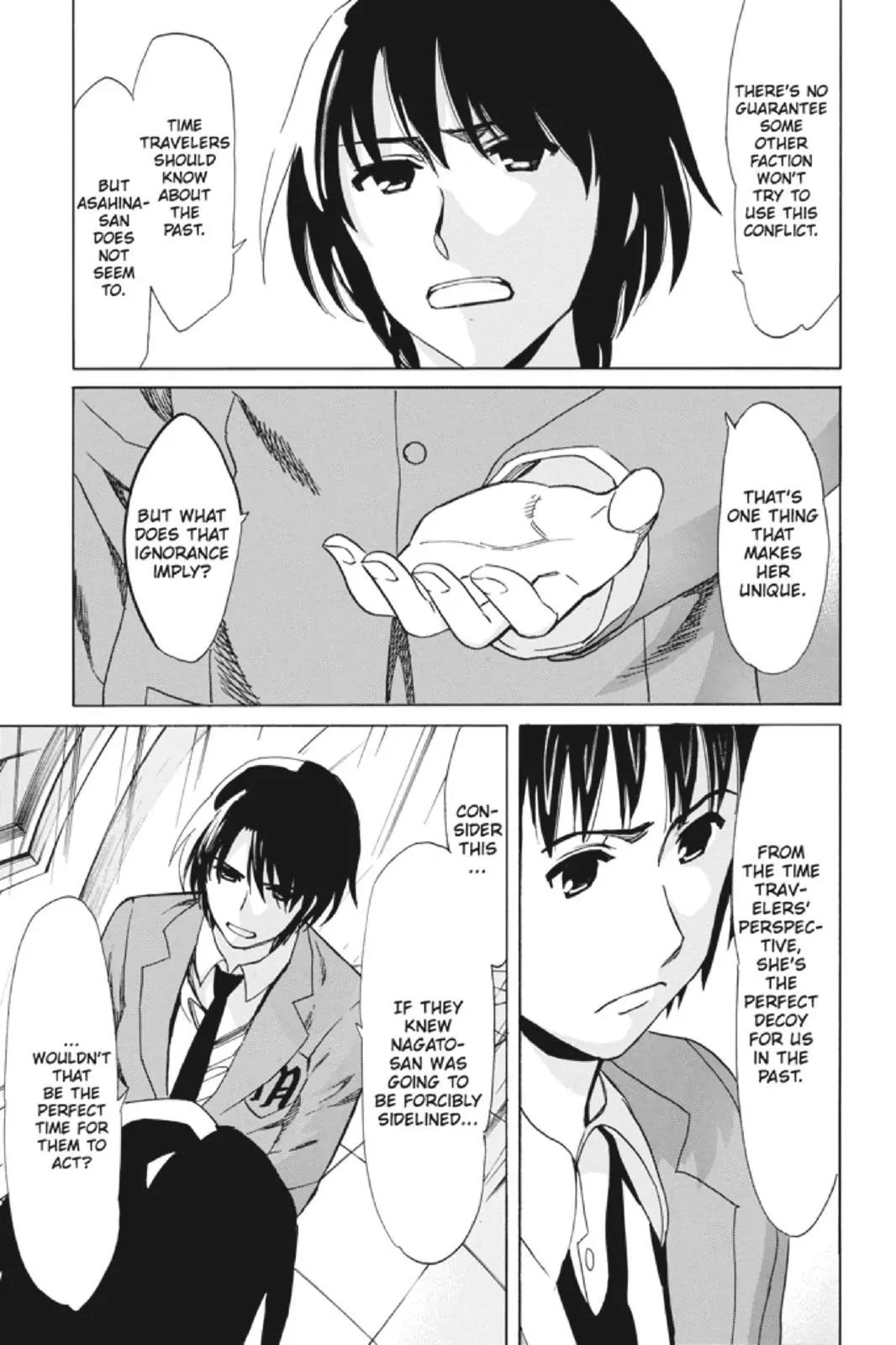 Suzumiya Haruhi no Yuuutsu Chapter 92 page 13 - Chapter 92: The Surprise of Haruhi Suzumiya IV