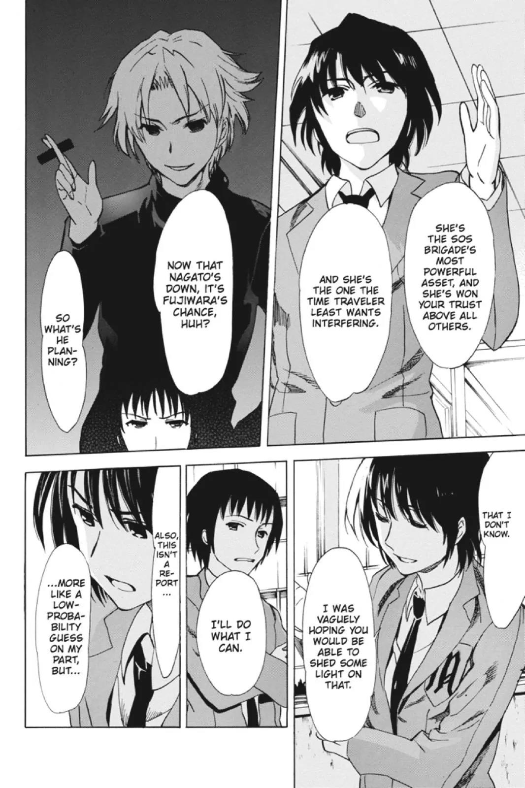 Suzumiya Haruhi no Yuuutsu Chapter 92 page 14 - Chapter 92: The Surprise of Haruhi Suzumiya IV