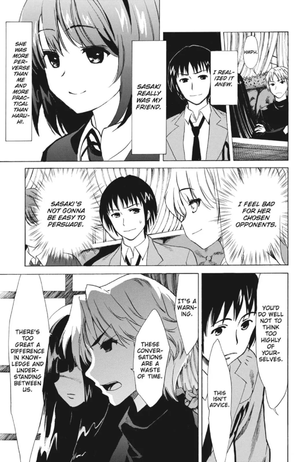 Suzumiya Haruhi no Yuuutsu Chapter 92 page 19 - Chapter 92: The Surprise of Haruhi Suzumiya IV