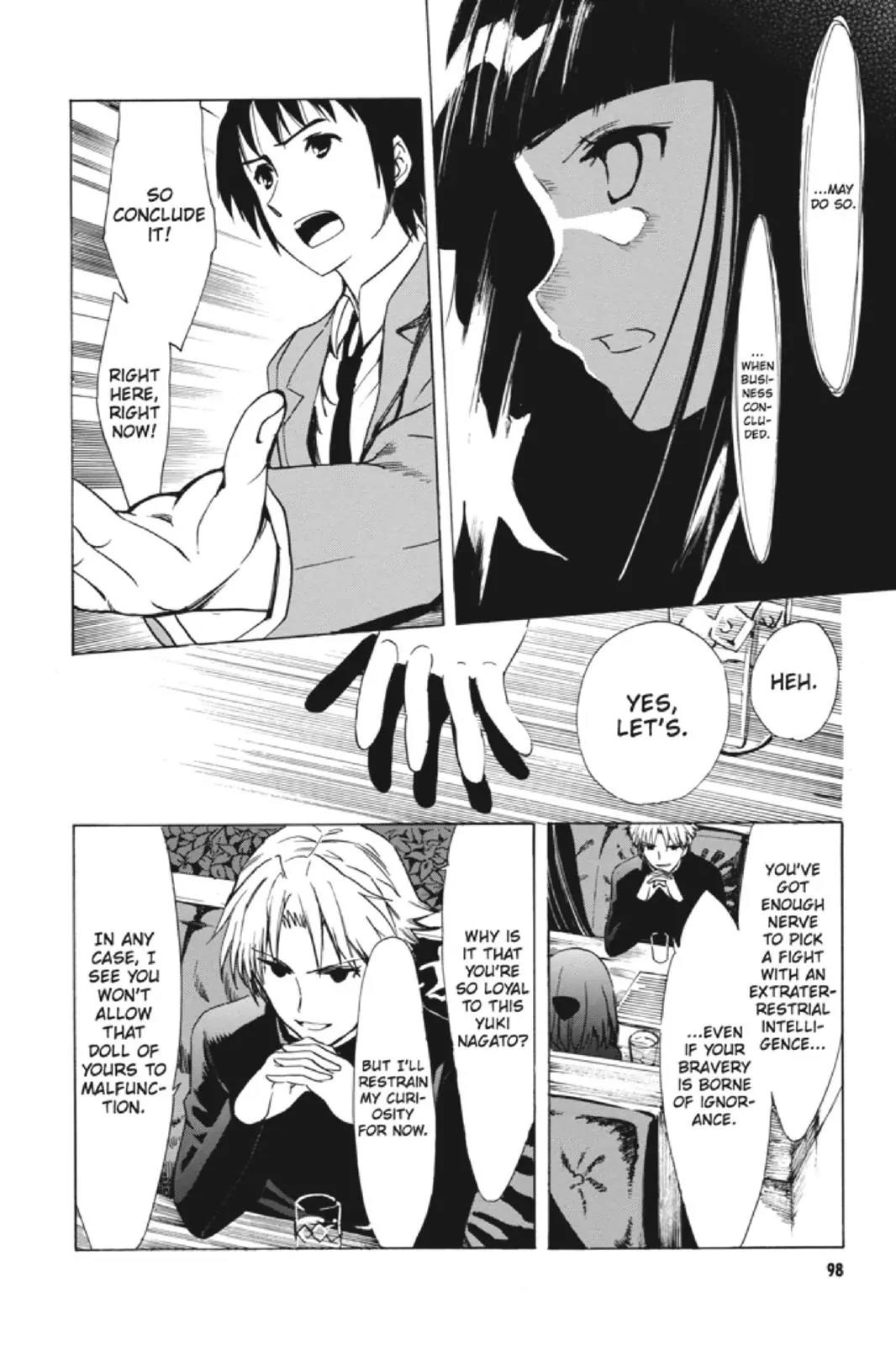 Suzumiya Haruhi no Yuuutsu Chapter 92 page 24 - Chapter 92: The Surprise of Haruhi Suzumiya IV