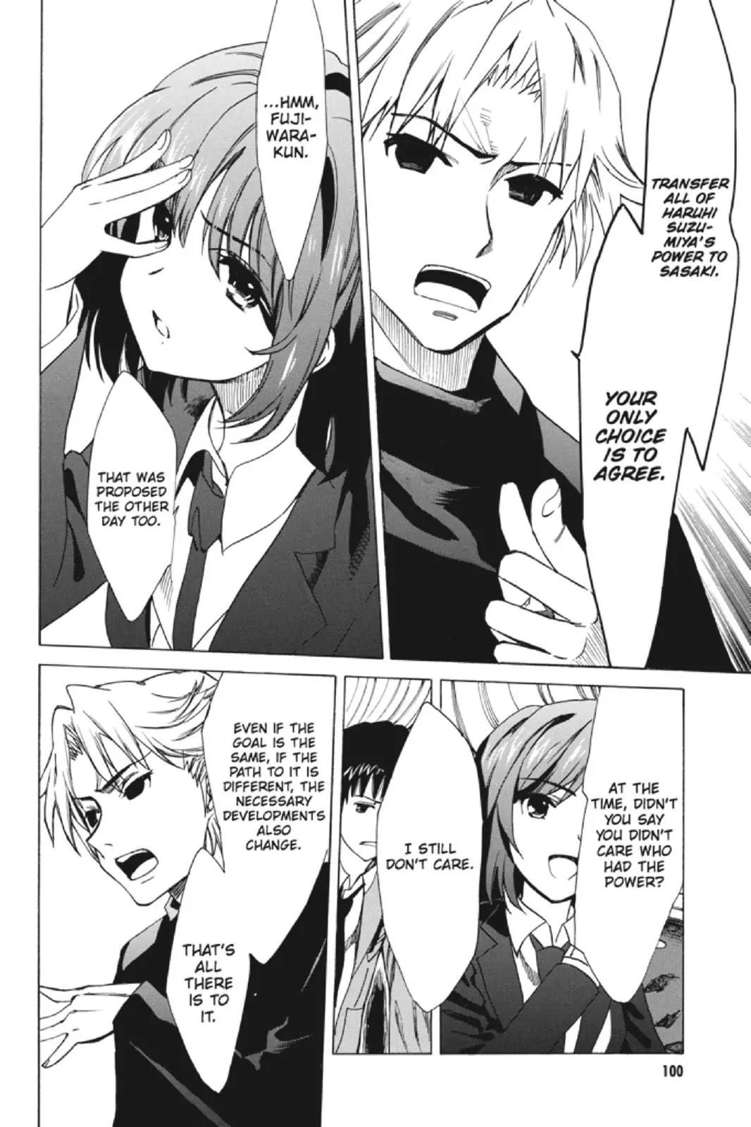 Suzumiya Haruhi no Yuuutsu Chapter 92 page 26 - Chapter 92: The Surprise of Haruhi Suzumiya IV