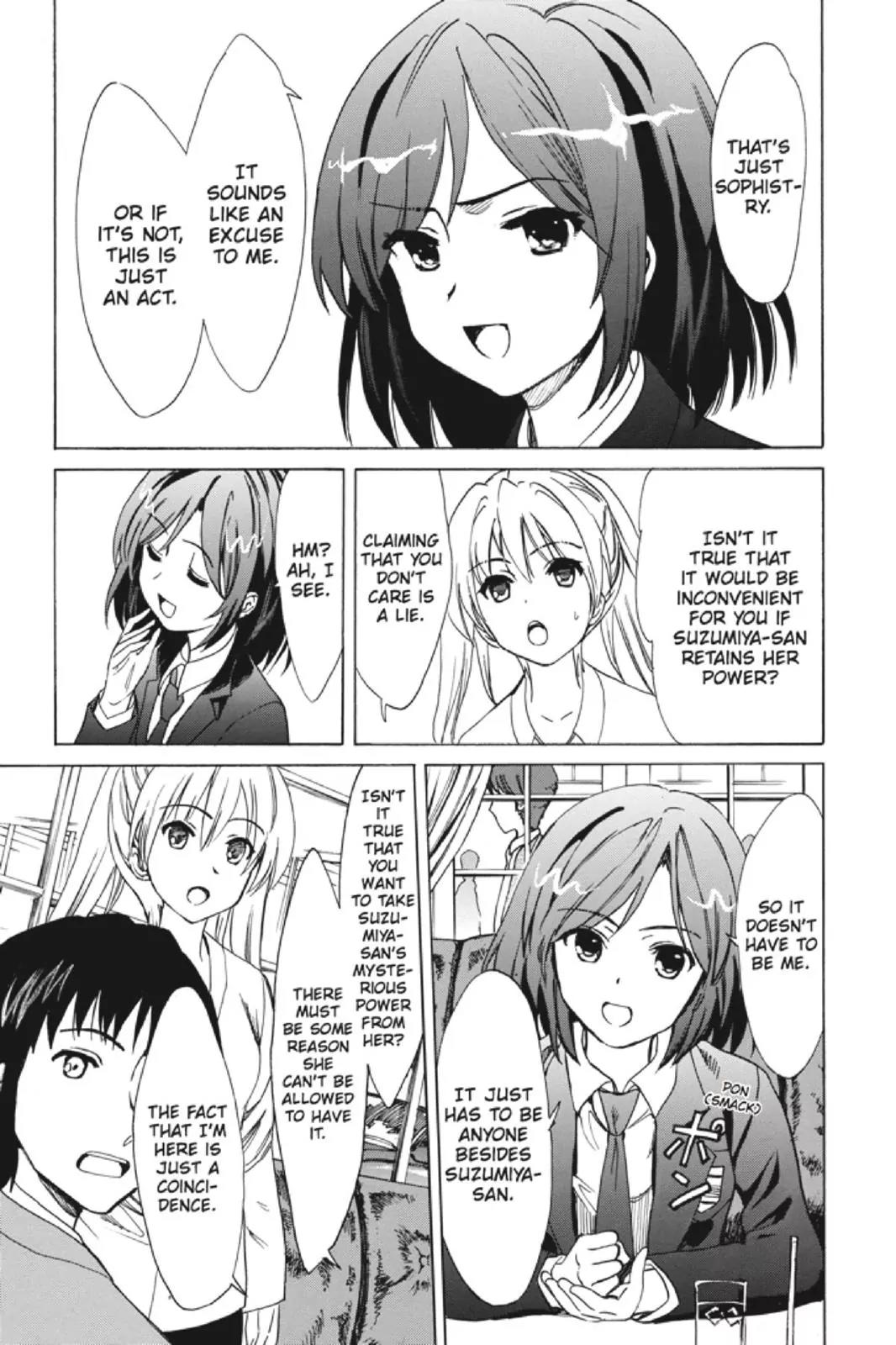 Suzumiya Haruhi no Yuuutsu Chapter 92 page 27 - Chapter 92: The Surprise of Haruhi Suzumiya IV