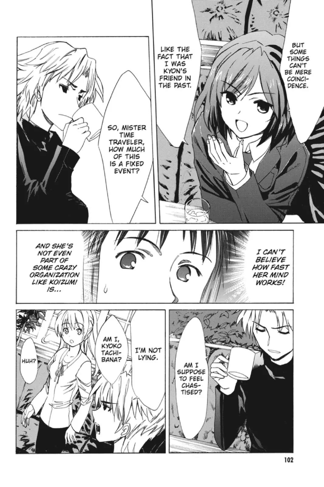 Suzumiya Haruhi no Yuuutsu Chapter 92 page 28 - Chapter 92: The Surprise of Haruhi Suzumiya IV