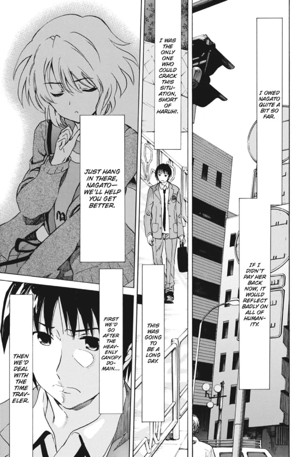Suzumiya Haruhi no Yuuutsu Chapter 92 page 3 - Chapter 92: The Surprise of Haruhi Suzumiya IV