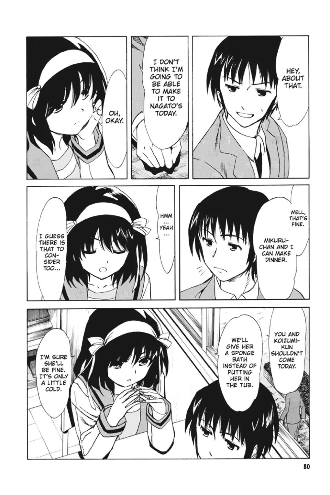 Suzumiya Haruhi no Yuuutsu Chapter 92 page 6 - Chapter 92: The Surprise of Haruhi Suzumiya IV