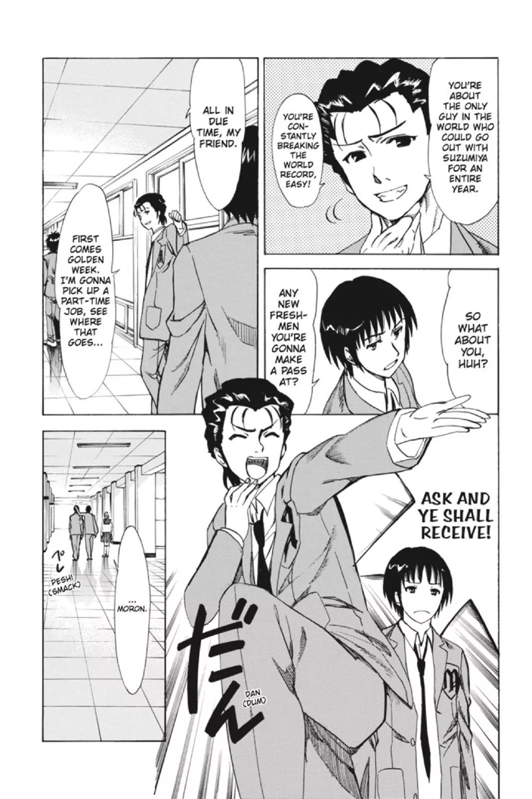 Suzumiya Haruhi no Yuuutsu Chapter 92 page 8 - Chapter 92: The Surprise of Haruhi Suzumiya IV