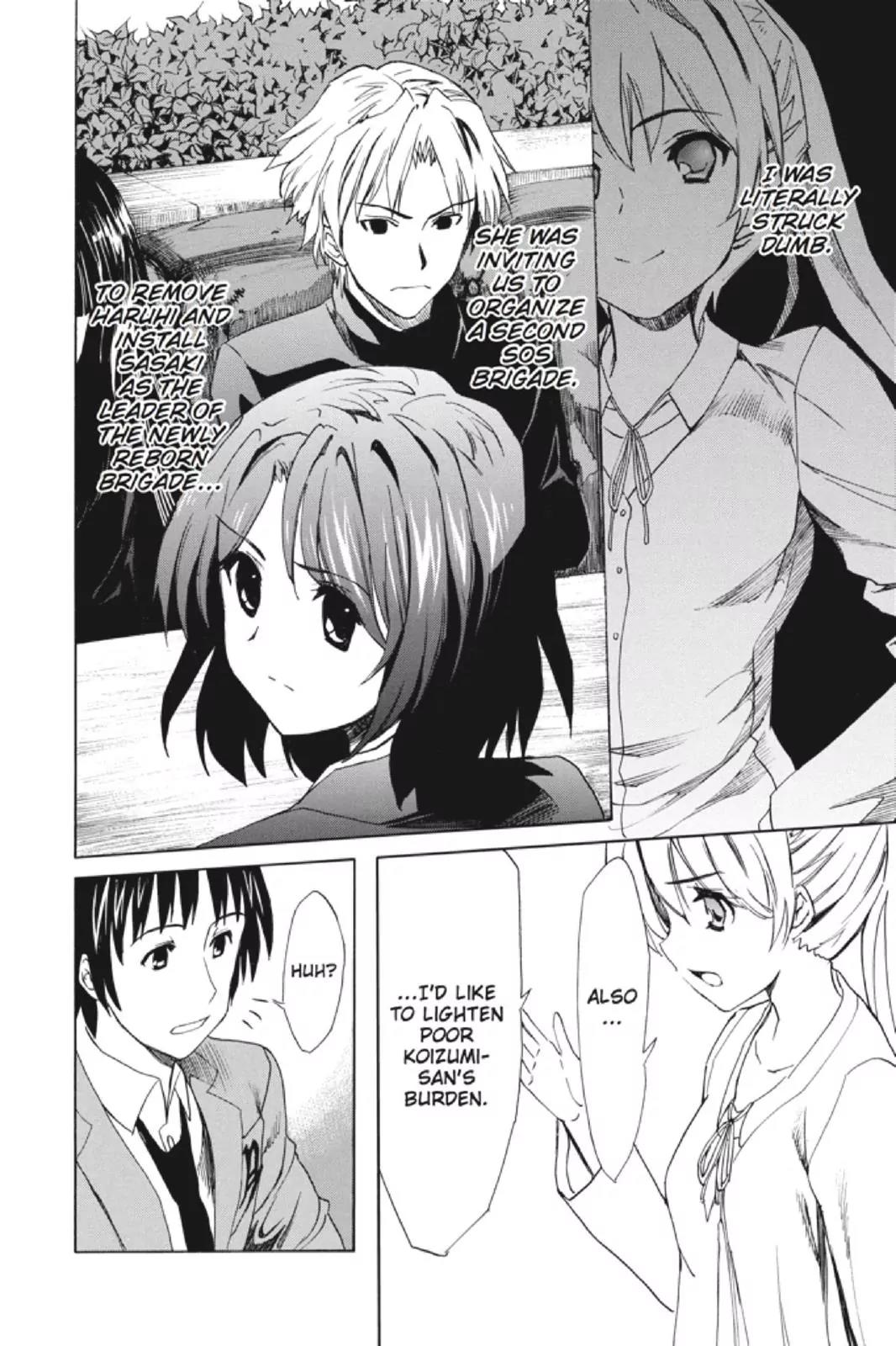 Suzumiya Haruhi no Yuuutsu Chapter 93 page 18 - Chapter 93: The Surprise of Haruhi Suzumiya V