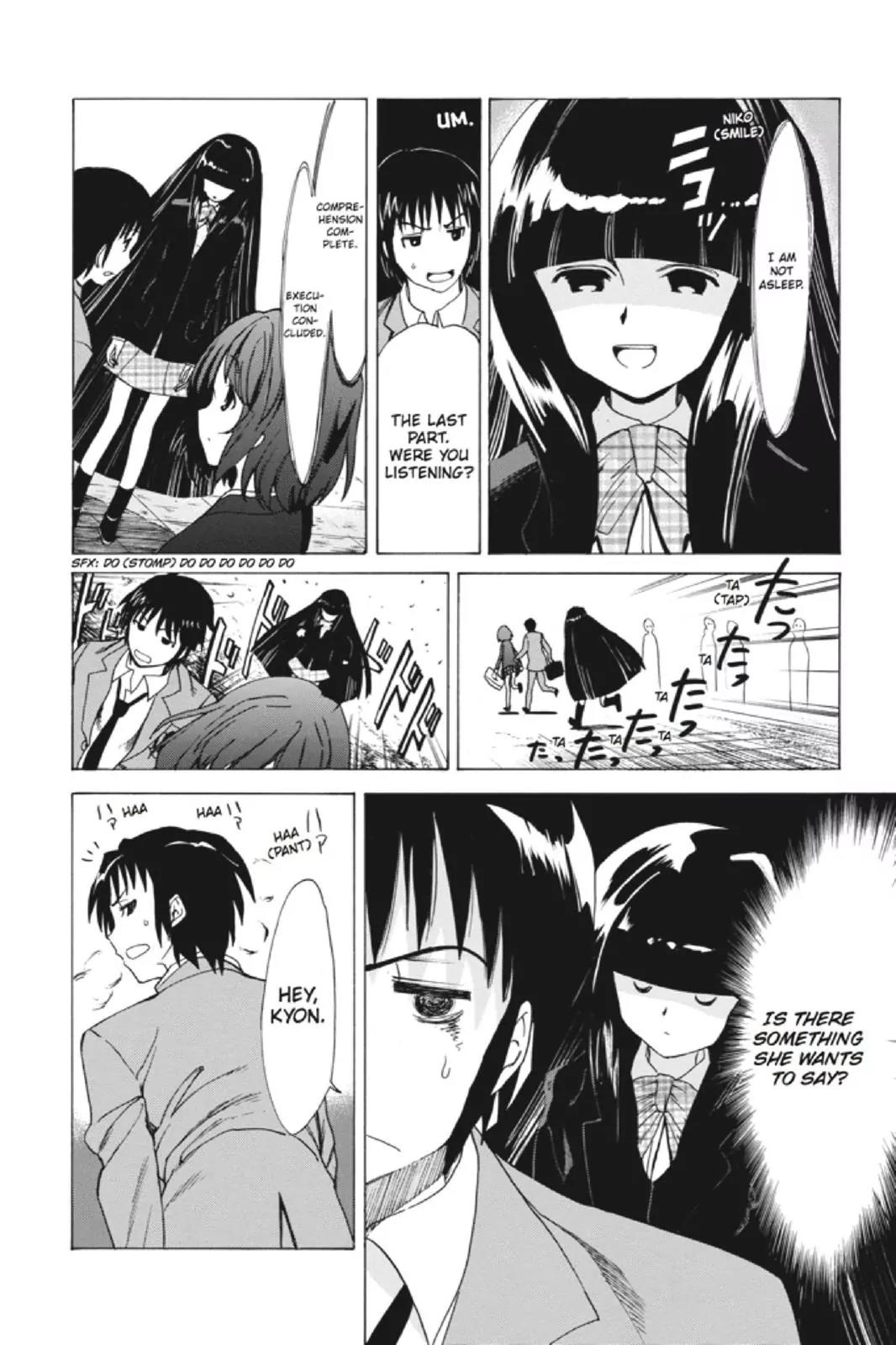 Suzumiya Haruhi no Yuuutsu Chapter 93 page 30 - Chapter 93: The Surprise of Haruhi Suzumiya V
