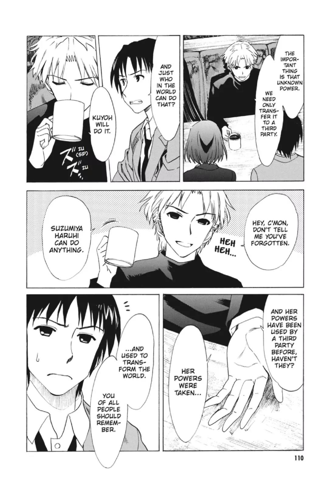 Suzumiya Haruhi no Yuuutsu Chapter 93 page 4 - Chapter 93: The Surprise of Haruhi Suzumiya V