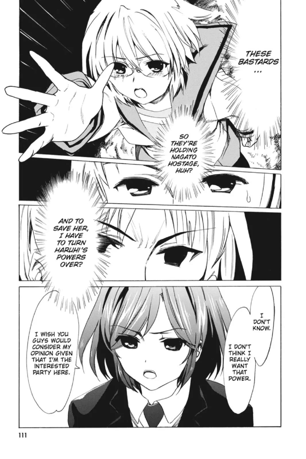 Suzumiya Haruhi no Yuuutsu Chapter 93 page 5 - Chapter 93: The Surprise of Haruhi Suzumiya V