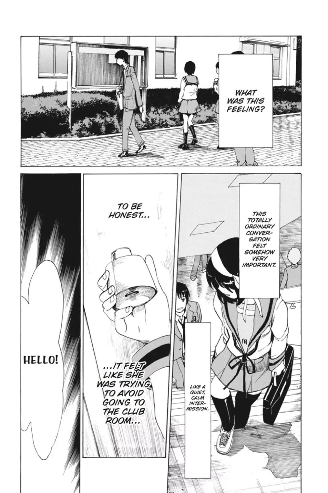 Suzumiya Haruhi no Yuuutsu Chapter 94 page 19 - Chapter 94: The Surprise of Haruhi Suzumiya VI