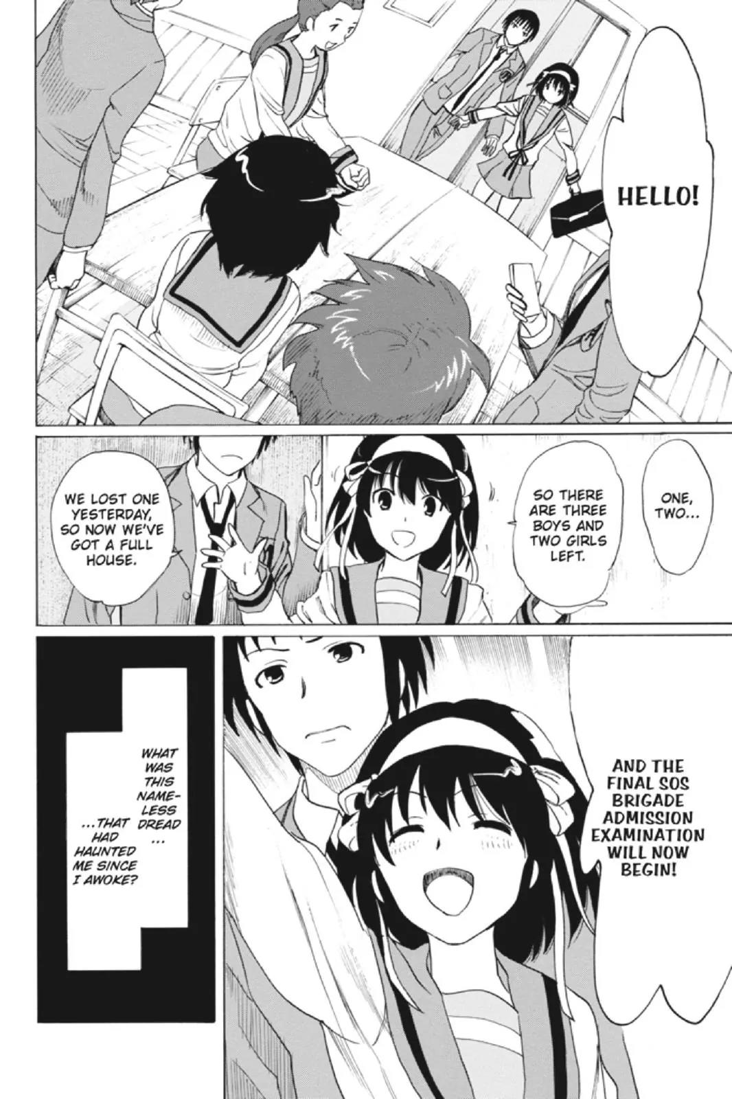Suzumiya Haruhi no Yuuutsu Chapter 94 page 20 - Chapter 94: The Surprise of Haruhi Suzumiya VI