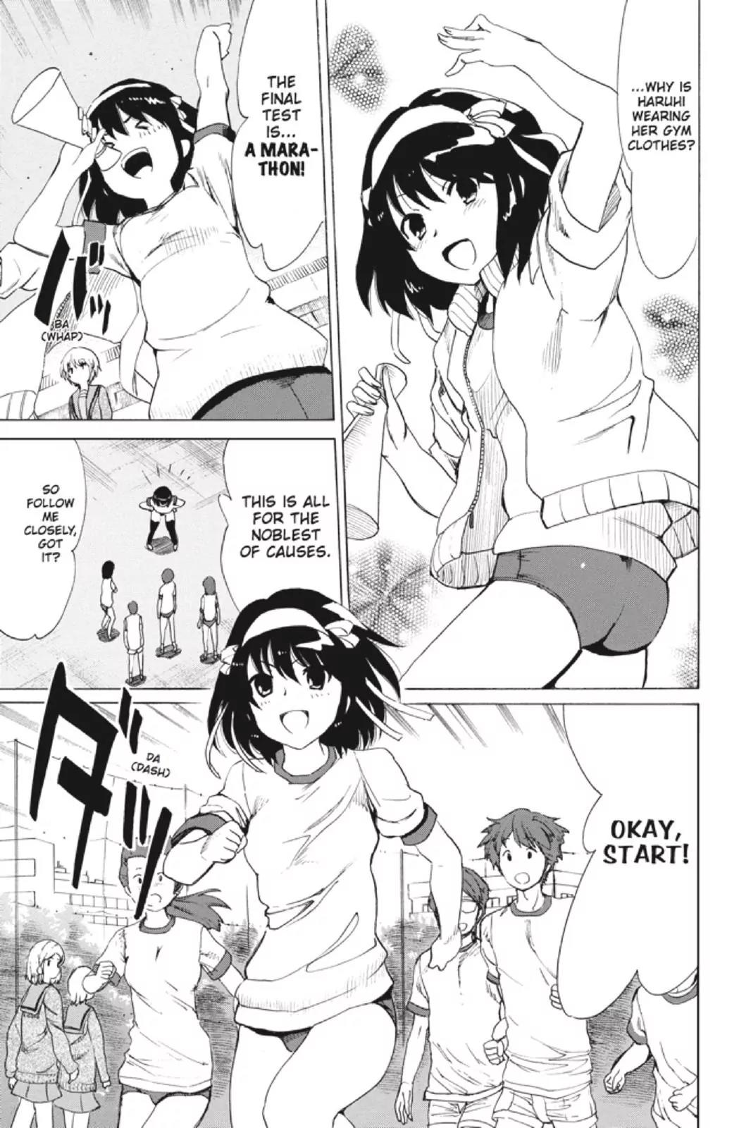 Suzumiya Haruhi no Yuuutsu Chapter 94 page 23 - Chapter 94: The Surprise of Haruhi Suzumiya VI