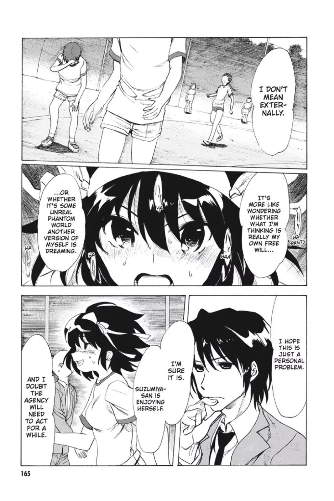 Suzumiya Haruhi no Yuuutsu Chapter 94 page 27 - Chapter 94: The Surprise of Haruhi Suzumiya VI