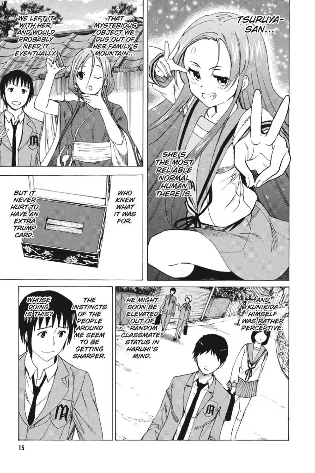 Suzumiya Haruhi no Yuuutsu Chapter 95 page 16 - Chapter 95: The Surprise of Haruhi Suzumiya VII
