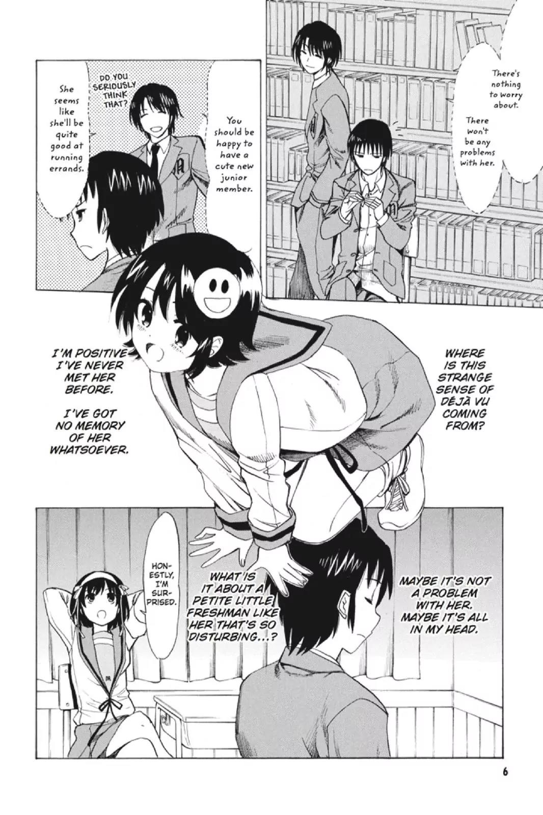 Suzumiya Haruhi no Yuuutsu Chapter 95 page 7 - Chapter 95: The Surprise of Haruhi Suzumiya VII