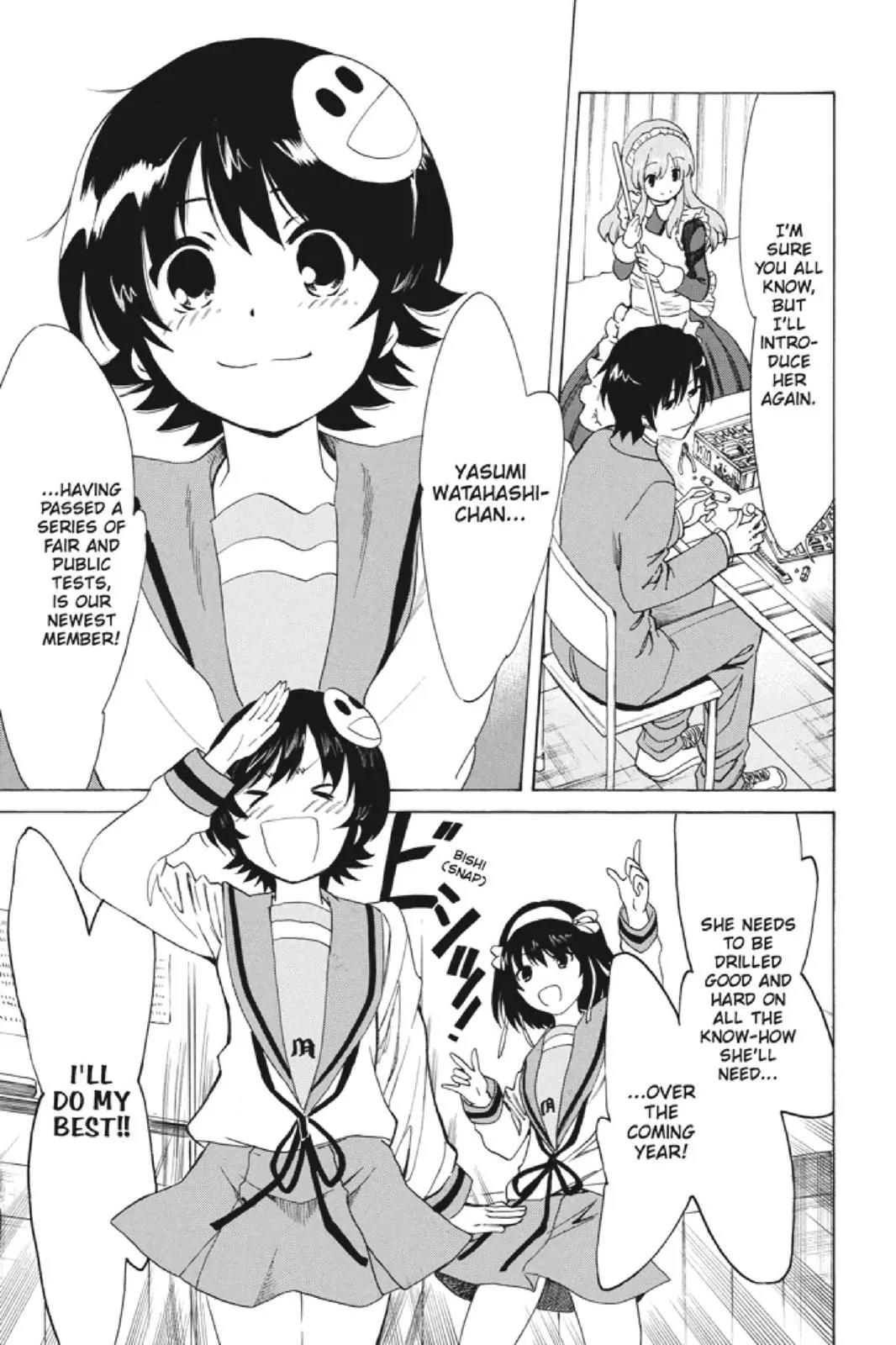 Suzumiya Haruhi no Yuuutsu Chapter 96 page 11 - Chapter 96: The Surprise of Haruhi Suzumiya VIII
