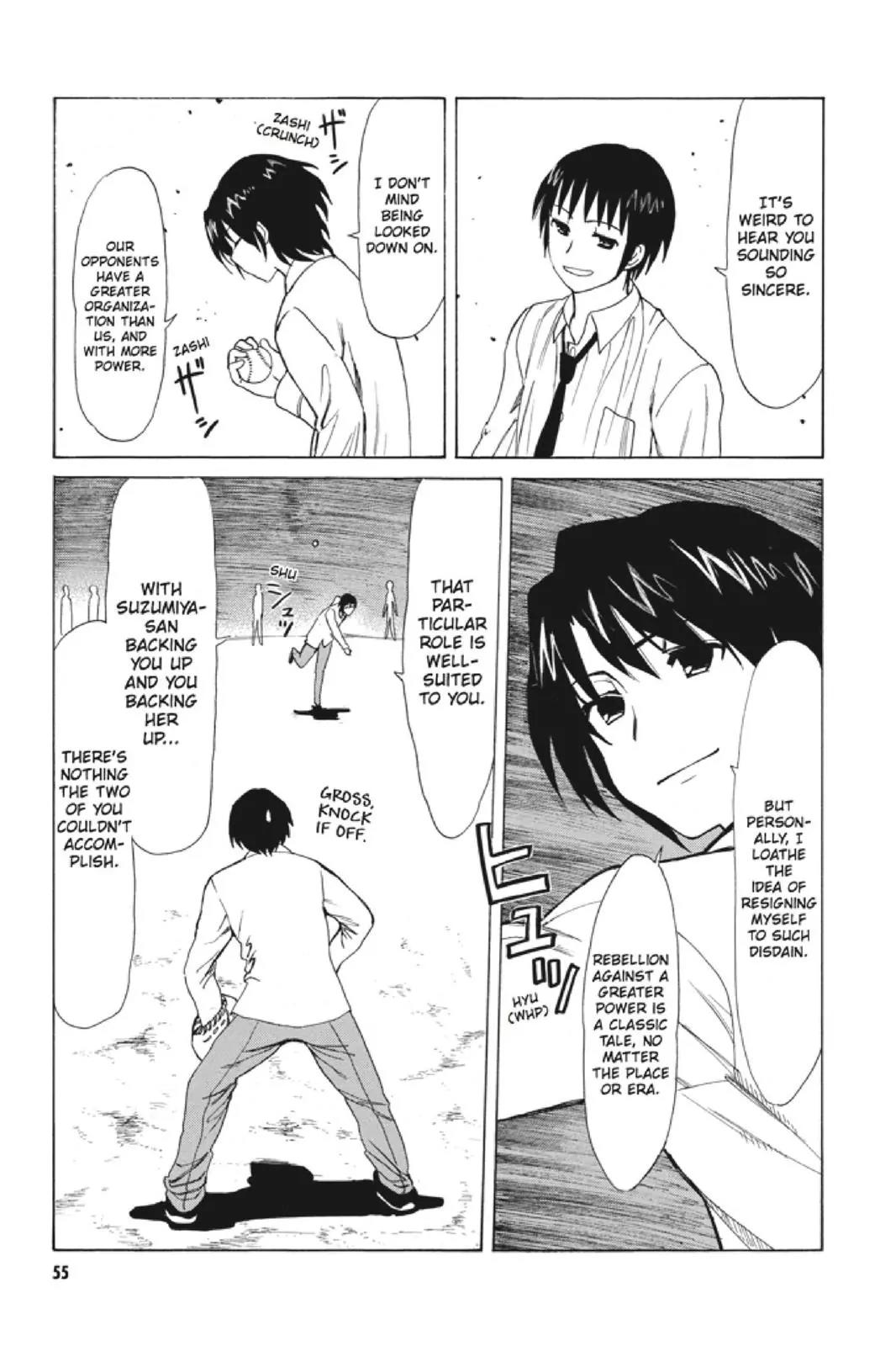 Suzumiya Haruhi no Yuuutsu Chapter 96 page 17 - Chapter 96: The Surprise of Haruhi Suzumiya VIII