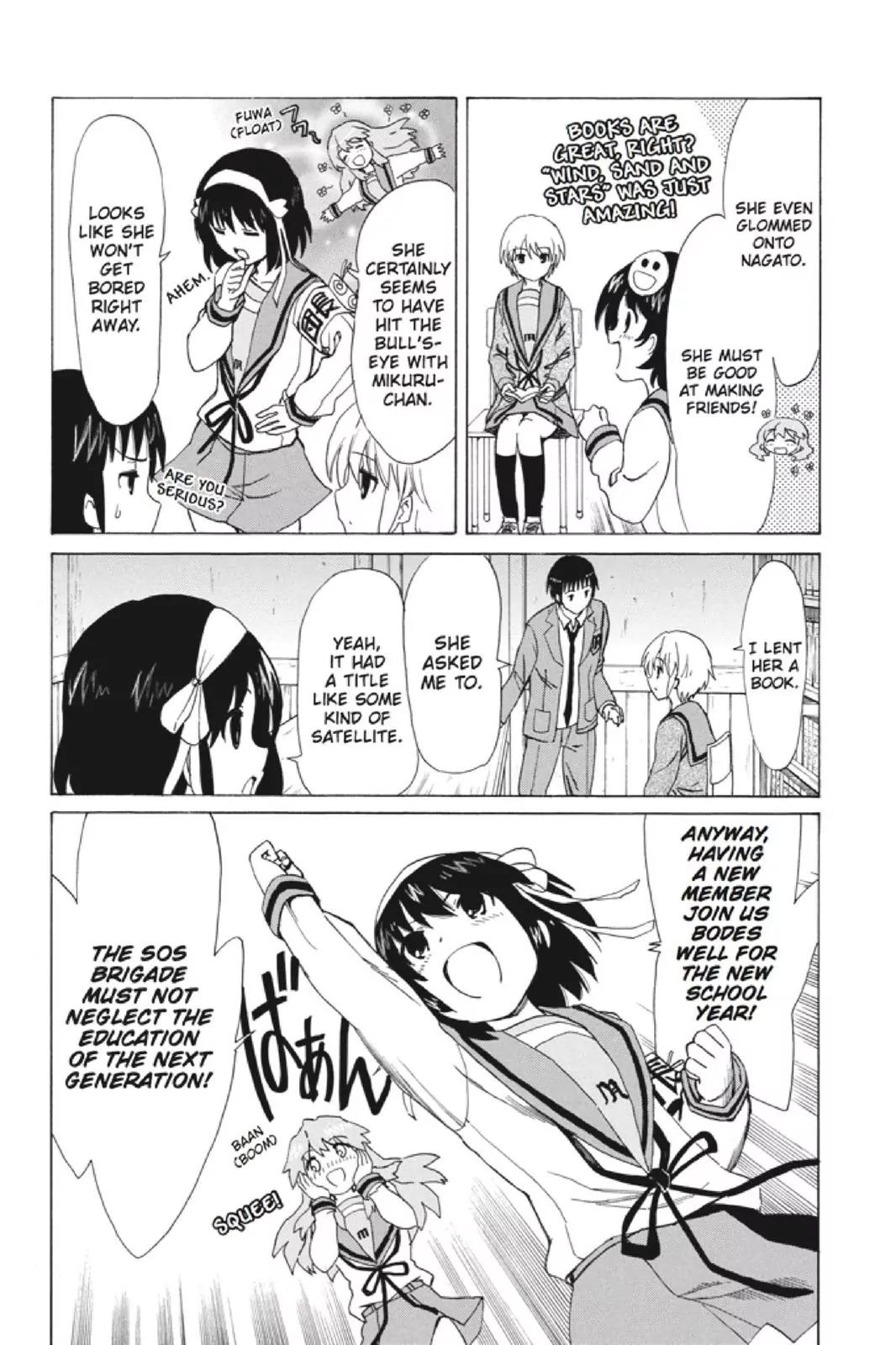 Suzumiya Haruhi no Yuuutsu Chapter 96 page 23 - Chapter 96: The Surprise of Haruhi Suzumiya VIII