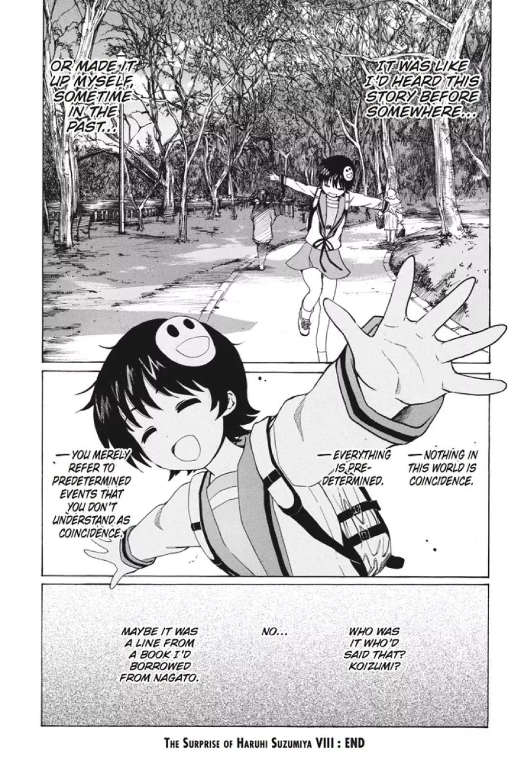 Suzumiya Haruhi no Yuuutsu Chapter 96 page 32 - Chapter 96: The Surprise of Haruhi Suzumiya VIII