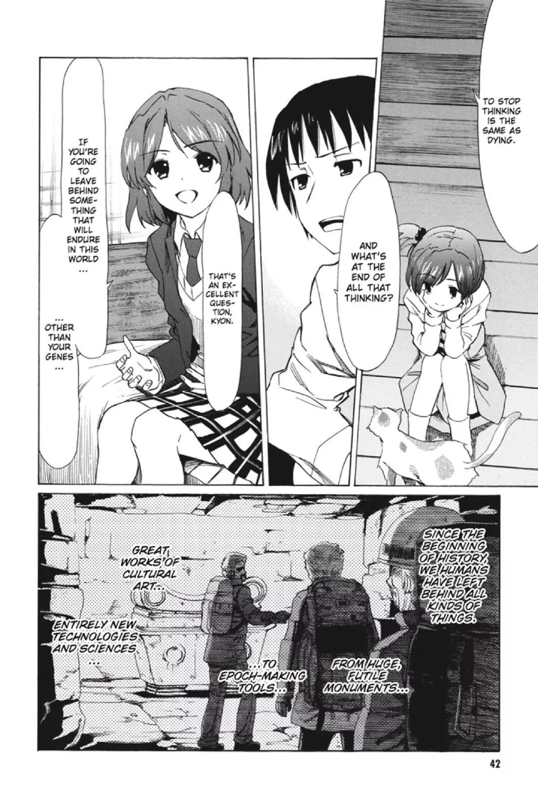 Suzumiya Haruhi no Yuuutsu Chapter 96 page 4 - Chapter 96: The Surprise of Haruhi Suzumiya VIII