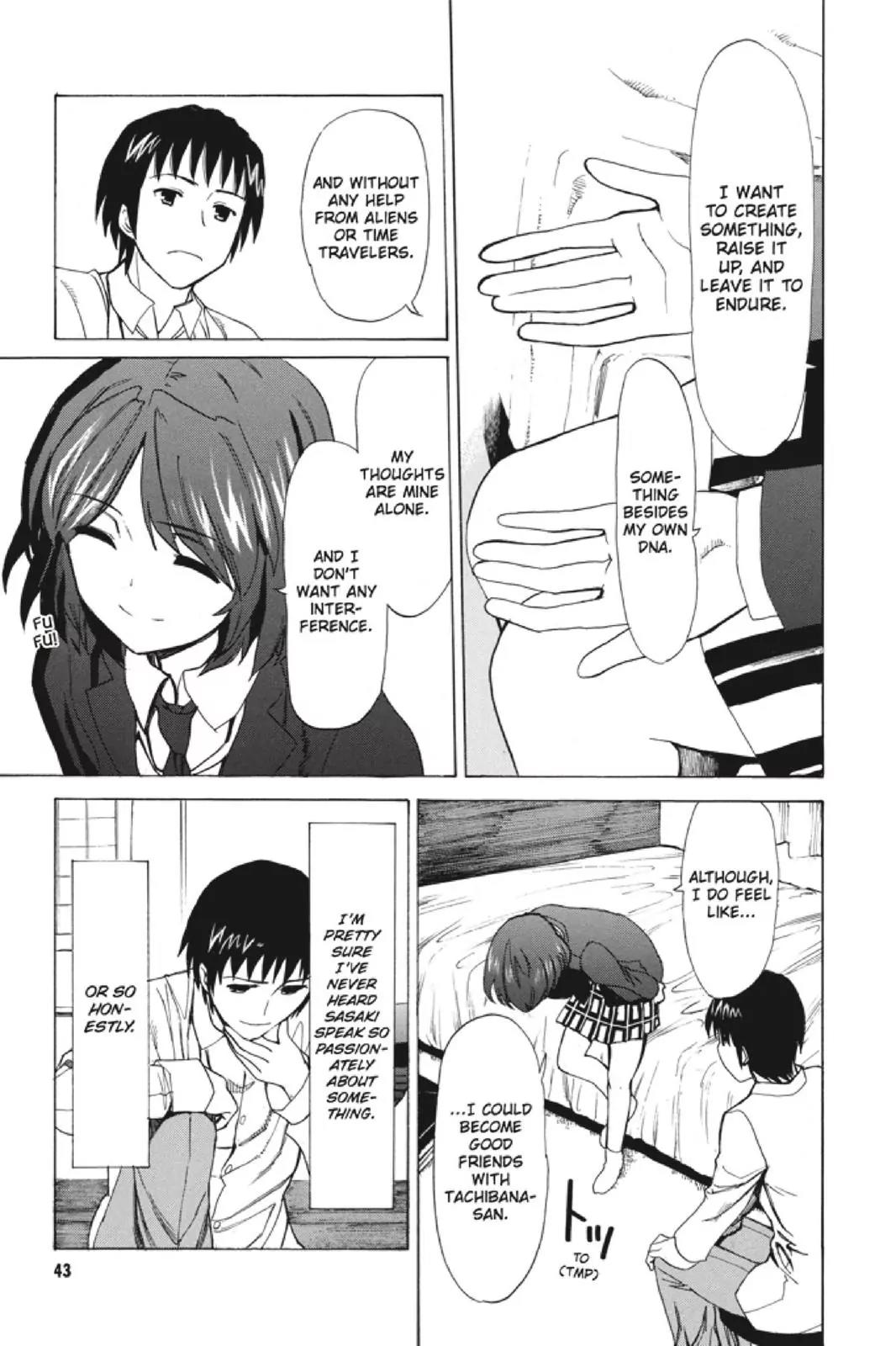 Suzumiya Haruhi no Yuuutsu Chapter 96 page 5 - Chapter 96: The Surprise of Haruhi Suzumiya VIII