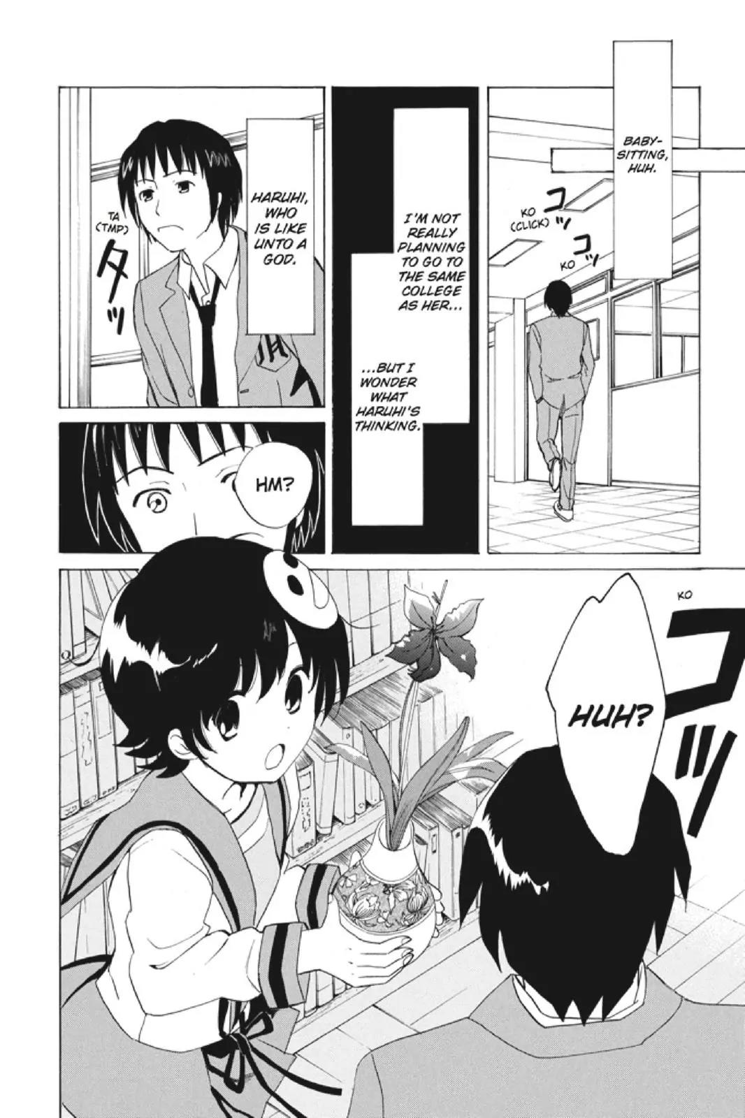 Suzumiya Haruhi no Yuuutsu Chapter 97 page 10 - Chapter 97: The Surprise of Haruhi Suzumiya IX