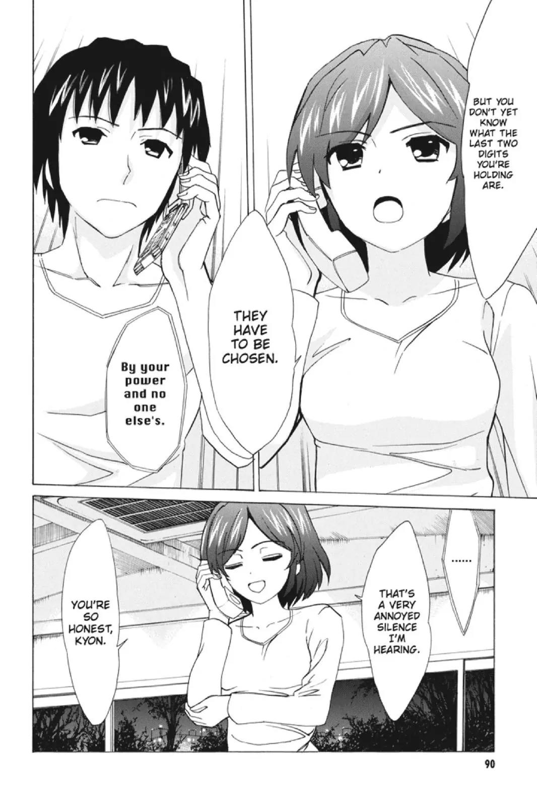 Suzumiya Haruhi no Yuuutsu Chapter 97 page 18 - Chapter 97: The Surprise of Haruhi Suzumiya IX