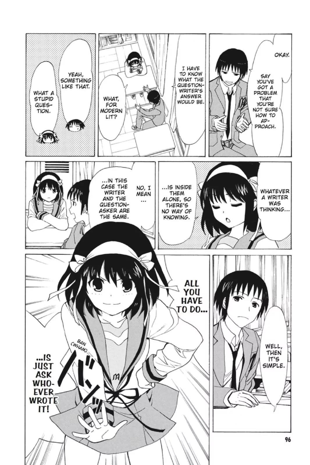 Suzumiya Haruhi no Yuuutsu Chapter 97 page 24 - Chapter 97: The Surprise of Haruhi Suzumiya IX