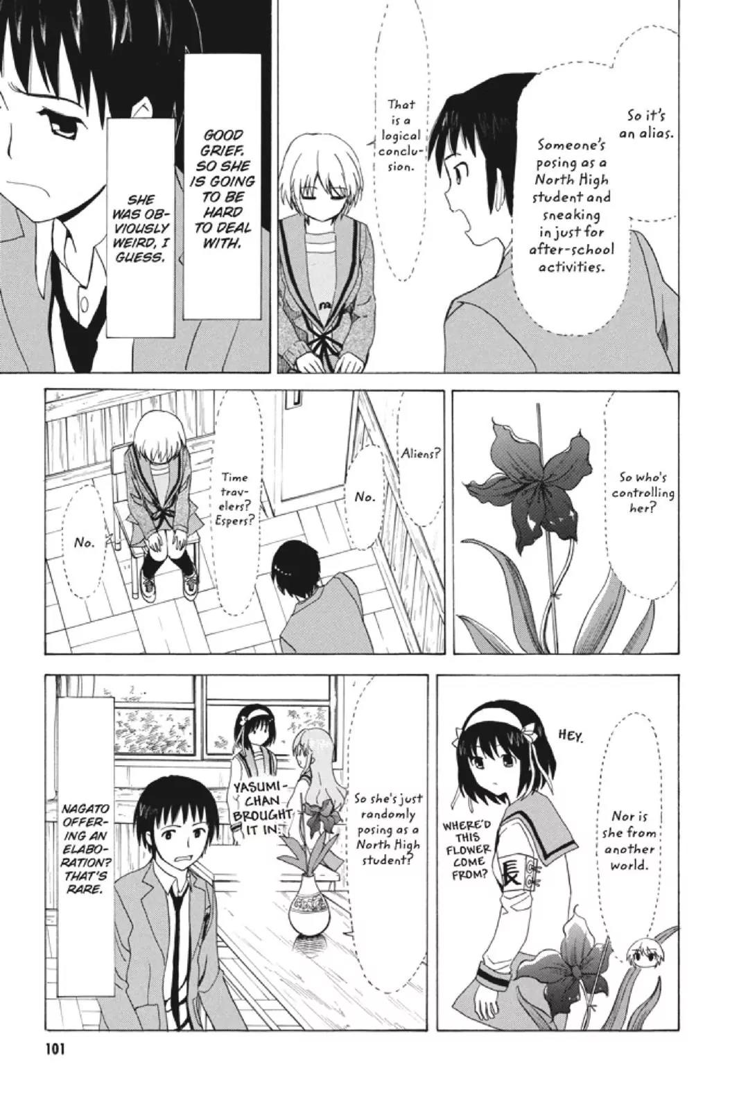 Suzumiya Haruhi no Yuuutsu Chapter 97 page 29 - Chapter 97: The Surprise of Haruhi Suzumiya IX