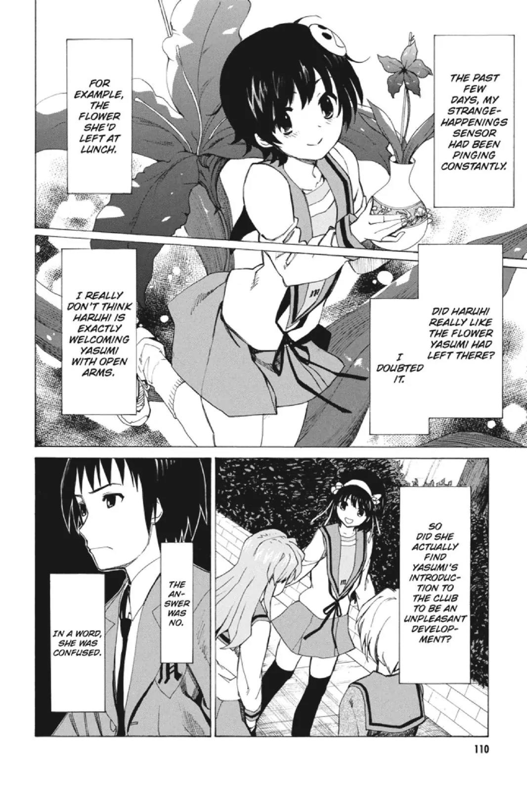 Suzumiya Haruhi no Yuuutsu Chapter 98 page 4 - Chapter 98: The Surprise of Haruhi Suzumiya X